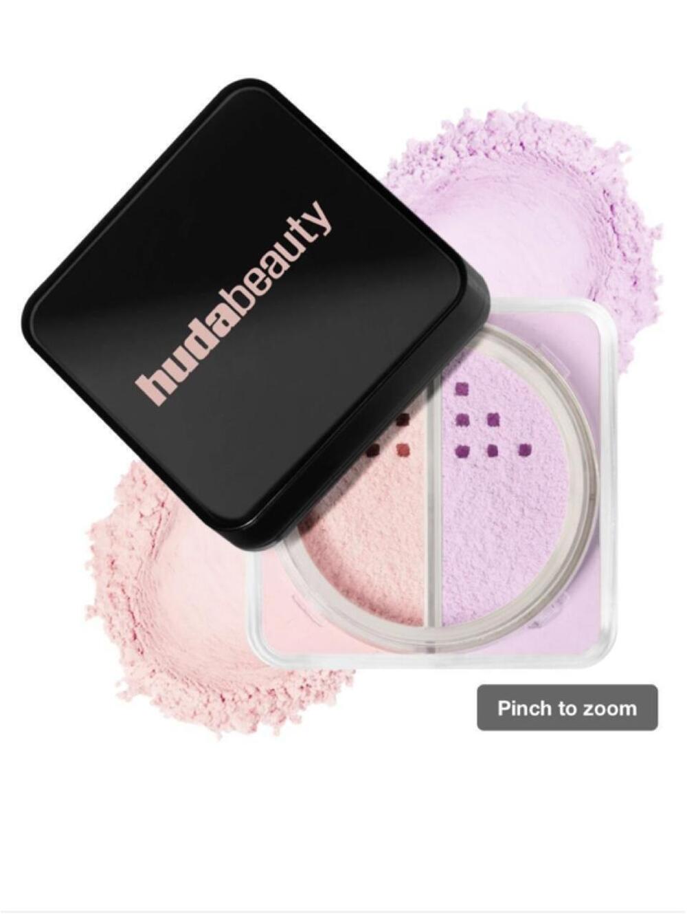 Huda Beauty Easy Bake Duo in Cherry Blossom Cake & Lilac Muffin